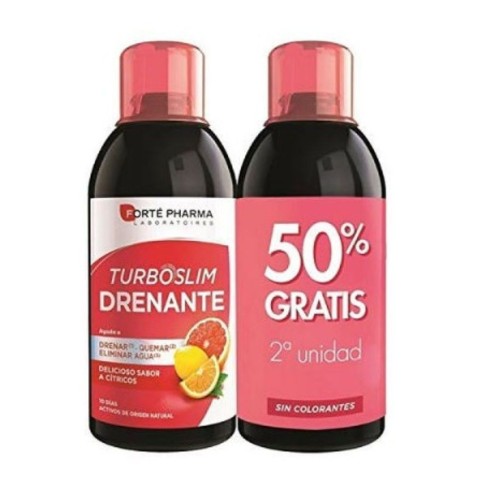 PACK SLIM DRENANTE CITRICOS 500 ML SEGUNDA UNID 50  DESCUENTO