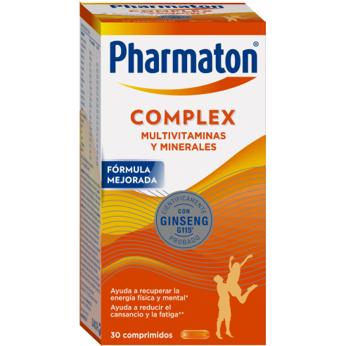 PHARMATON COMPLEX  2 ENVASES 60...