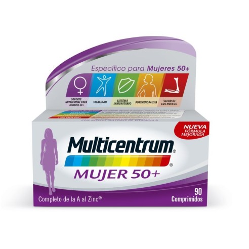 MULTICENTRUM MUJER 50  90 COMPRIMIDOS