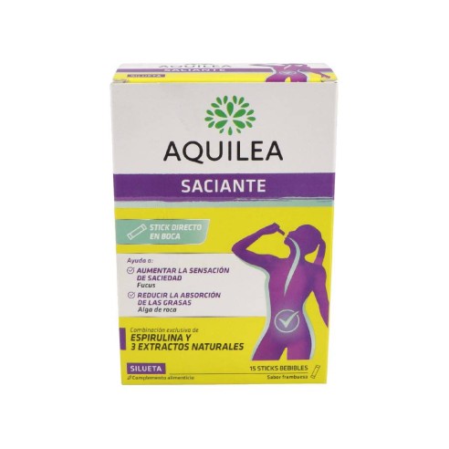 AQUILEA SACIANTE  15 STICKS 15 ML SABOR PIÑA