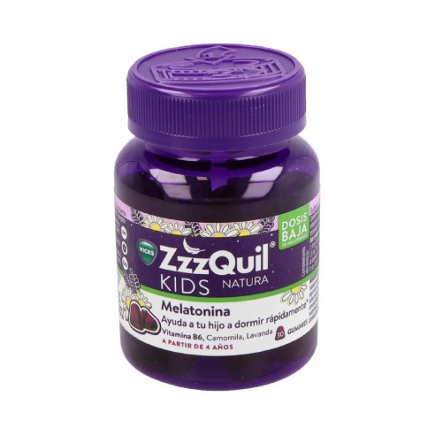 ZZZQUIL SUEÑO 3  30 GUMMIES SABOR FRUTOS DEL BOSQUE
