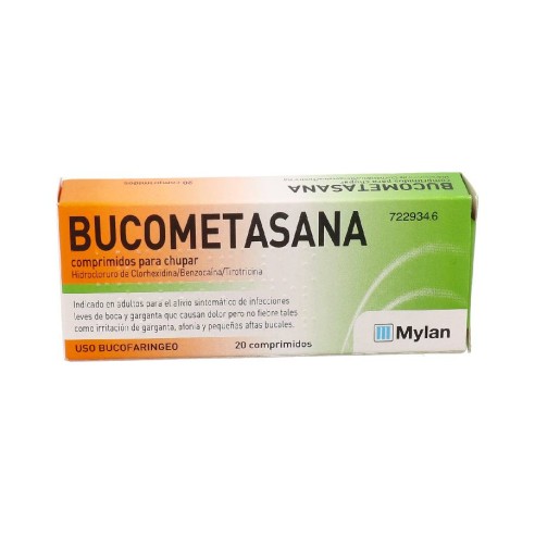 BUCOMETASANA 20 COMPRIMIDOS PARA CHUPAR