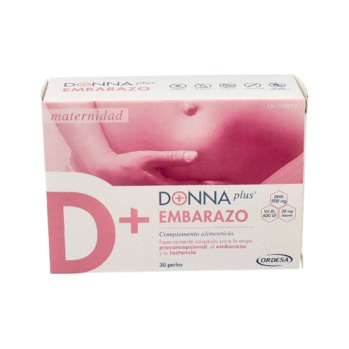 DONNA PLUS EMBARAZO  30 PERLAS  30 CAPSULAS DURAS