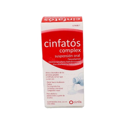 CINFATOS COMPLEX SUSPENSION ORAL 1 FRASCO 125 ML