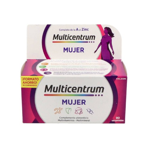 MULTICENTRUM MUJER  90 COMPRIMIDOS