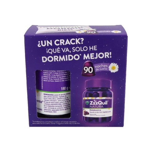 ZZZQUIL SUEÑO  90 GUMMIES SABOR FRUTOS DEL BOSQUE PACK