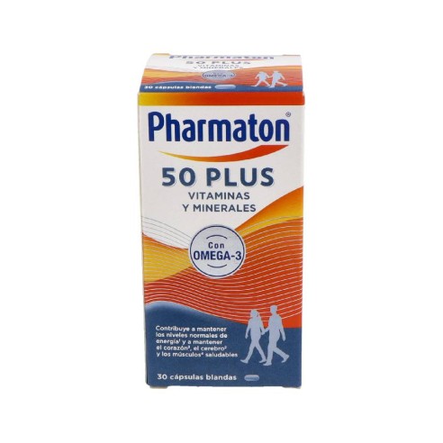 PHARMATON 50 PLUS  30 CAPSULAS BLANDAS