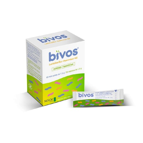 BIVOS LACTOBACILLUS RHAMNOSUS GG  10 MINISOBRES 1,5 G