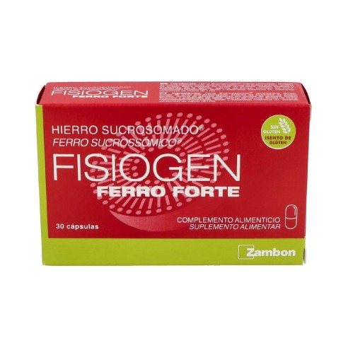 FISIOGEN FERRO FORTE  30 CAPSULAS