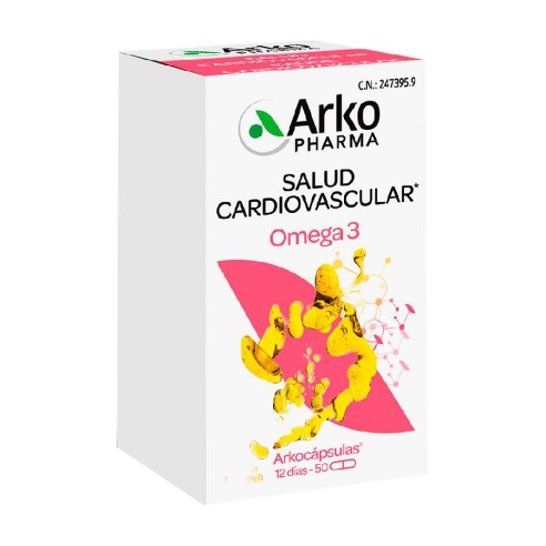 ARKOCAPSULAS OMEGA 3  50 CAPSULAS