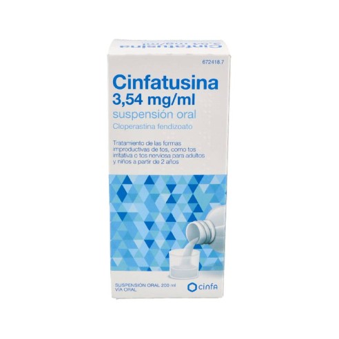 CINFATUSINA 3,54 MG/ML SUSPENSION ORAL 1 FRASCO 200 ML