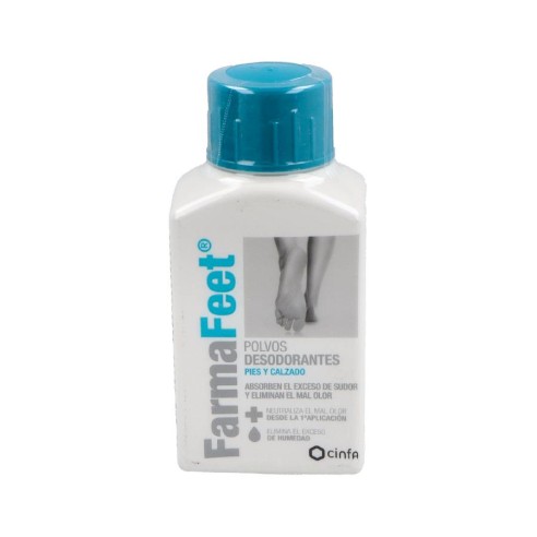 FARMAFEET POLVOS DESODORANTES PIES  1 ENVASE 75 G