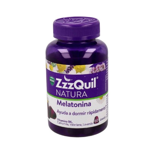 ZZZQUIL SUEÑO  60 GUMMIES SABOR FRUTOS DEL BOSQUE