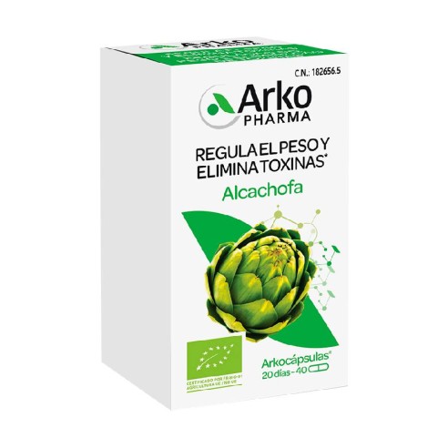 ARKOPHARMA ALCACHOFA BIO  40 CAPSULAS
