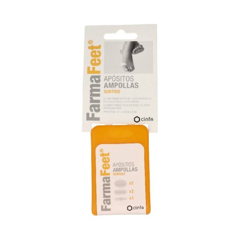 FARMAFEET APOSITOS AMPOLLAS  SURTIDO 5 UNIDADES
