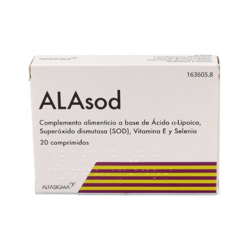 ALASOD  20 COMPRIMIDOS