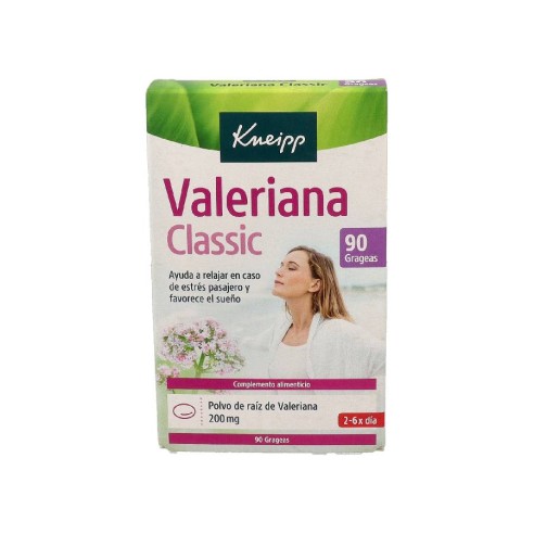 KNEIPP VALERIANA CLASSIC  90 GRAGEAS