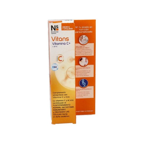 NS VITANS VITAMINA C  20 COMPRIMIDOS EFERVESCENTES SABOR LIMON