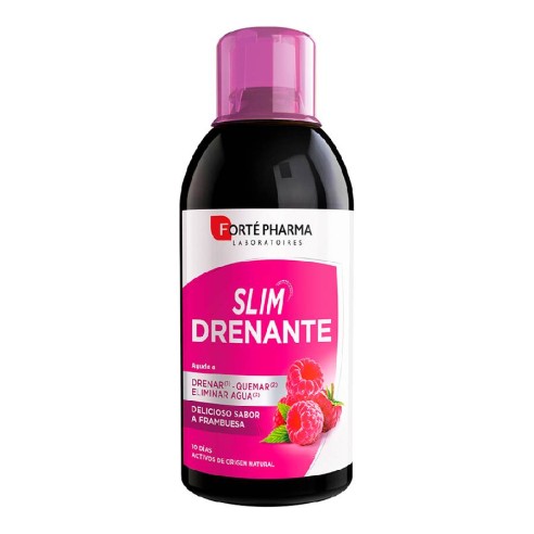 SLIM DRENANTE  1 FRASCO 500 ML SABOR FRAMBUESA