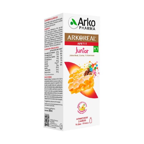 ARKOREAL APETIT JUNIOR  JARABE 1 ENVASE 150 ML