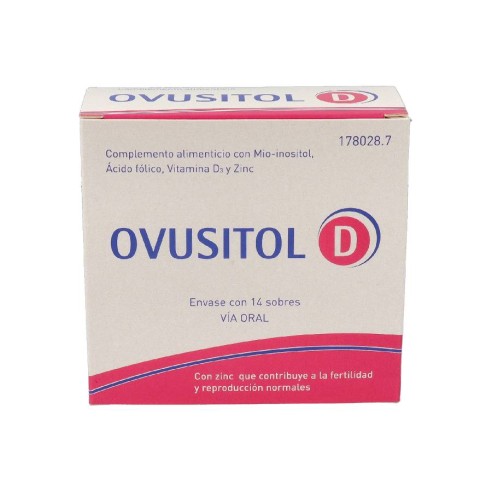 OVUSITOL D  14 SOBRES 4,3 G