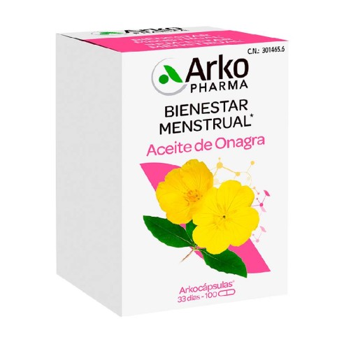 ARKOCAPS ACEITE ONAGRA  100 CAPSULAS