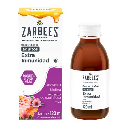 ZARBEE´S ADULTOS INMUNIDAD JARABE  1 ENVASE 120 ML