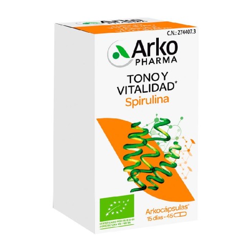 SPIRULINA ARKOPHARMA  48 CAPSULAS