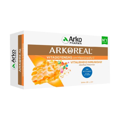 ARKOREAL JALEA REAL VITADEFENSAS  1000 MG 20 AMPOLLAS 15 ML