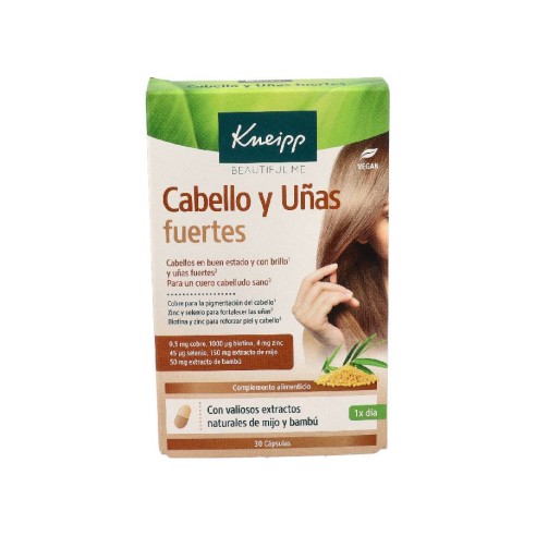 KNEIPP CABELLO Y UÑAS FUERTES  30 CAPSULAS