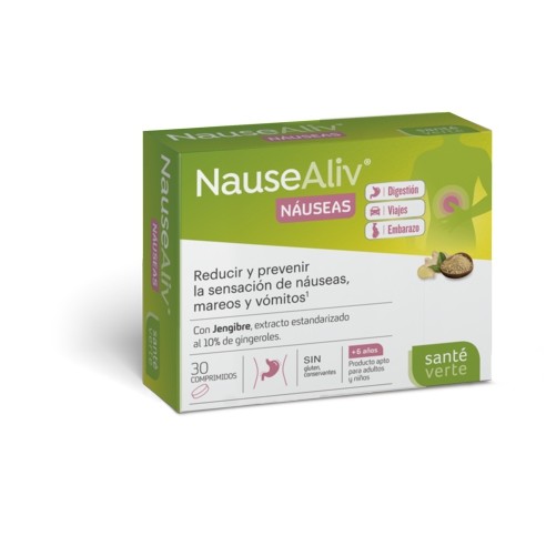 NAUSEALIV NAUSEAS  30 COMPRIMIDOS