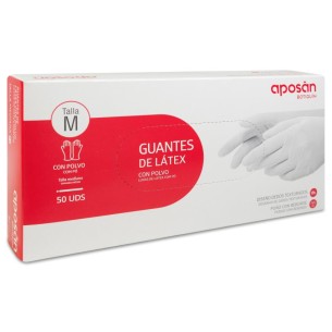 GUANTES DE LATEX APOSAN...