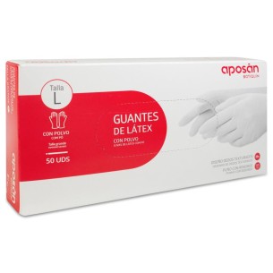 GUANTES DE LATEX APOSAN...