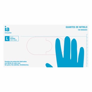 GUANTES DE NITRILO SIN...