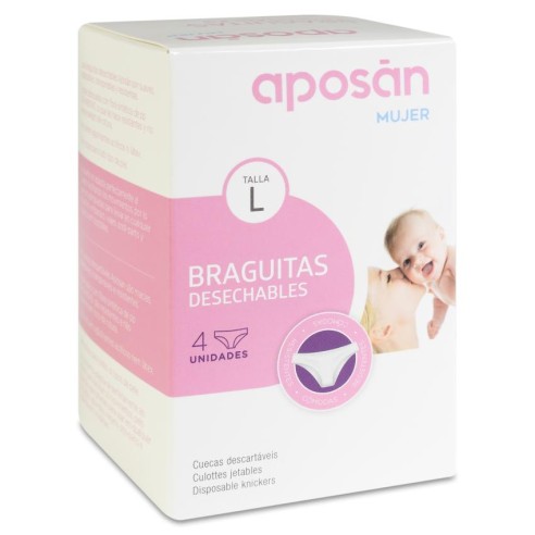 BRAGA POSTPARTO APOSAN 4 UNIDADES...