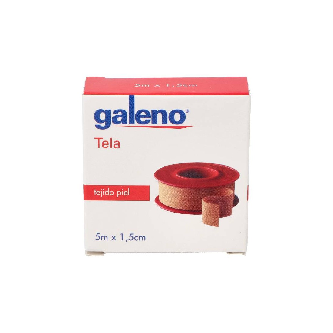 Galeno Esparadrapo Tela 5M X 1,5 Color Piel