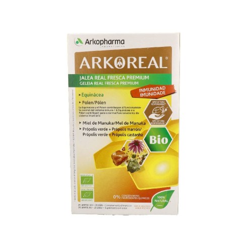 ARKOREAL JALEA REAL INMUNIDAD BIO  20 AMPOLLAS 15 ML