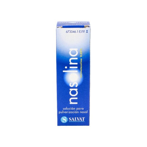 NASOLINA 0,5 MG/ML SOLUCION PARA PULVERIZACION NASAL 1 FRASCO 20 ML