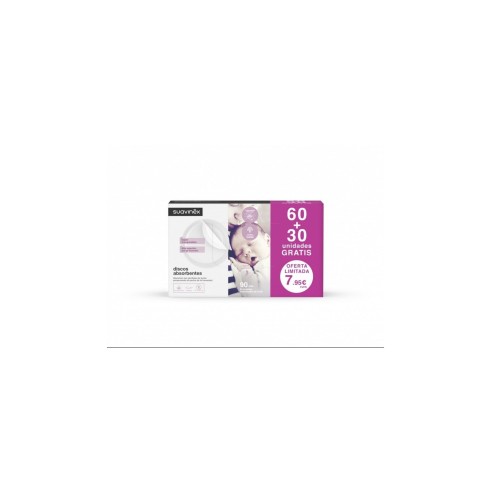 DISCOS LACTANCIA SUAVINEX PROMO 60  30