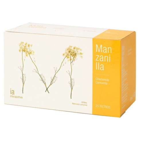 INTERAPOTHEK MANZANILLA  25 FILTROS 1,2 G